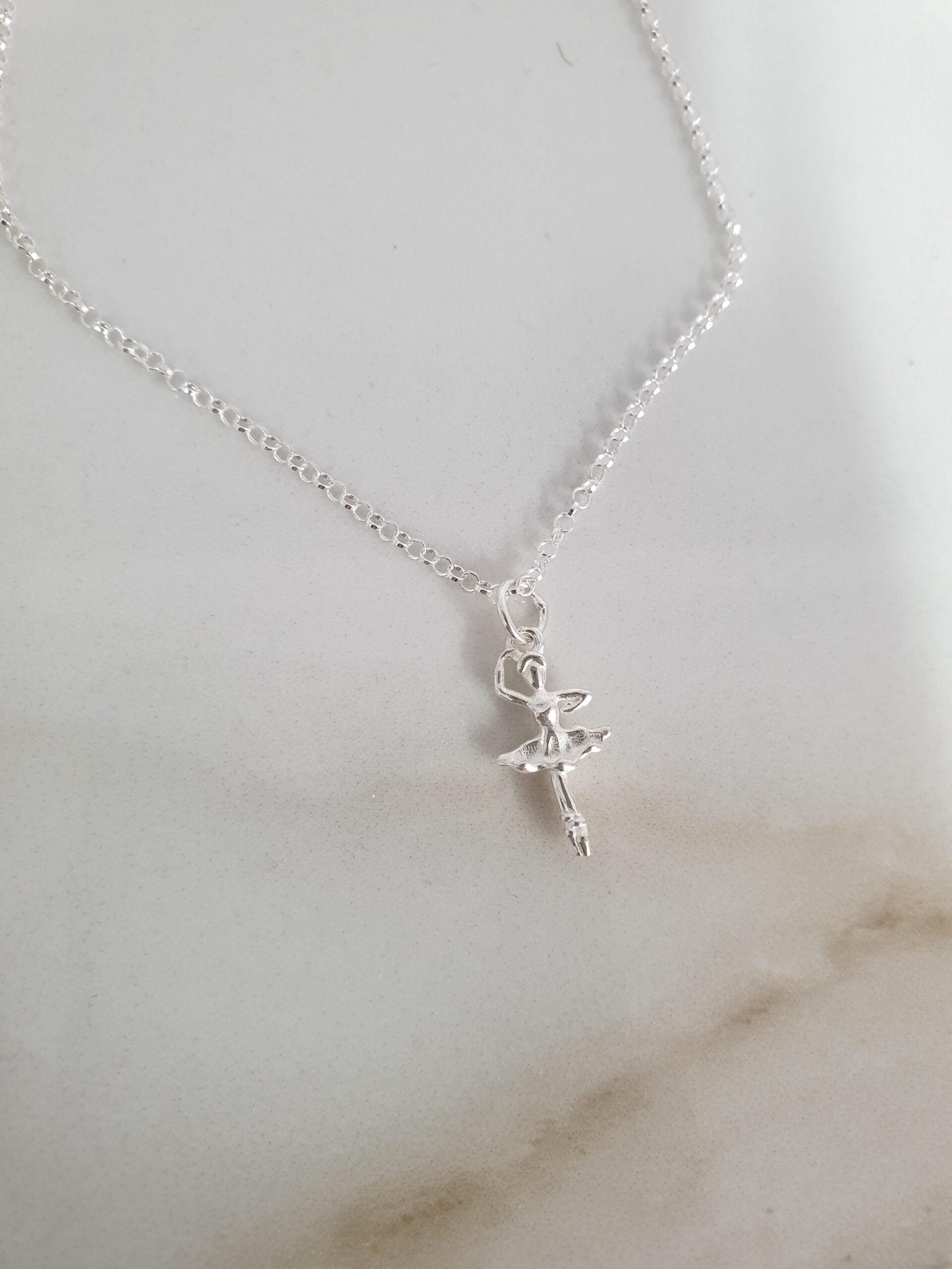 Ballerina Sterling Silver Chain image 1