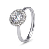 Olivia 9ct White Gold Ring - M, 9ct White Gold image