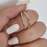 Dotted Sterling Silver Ring image 0