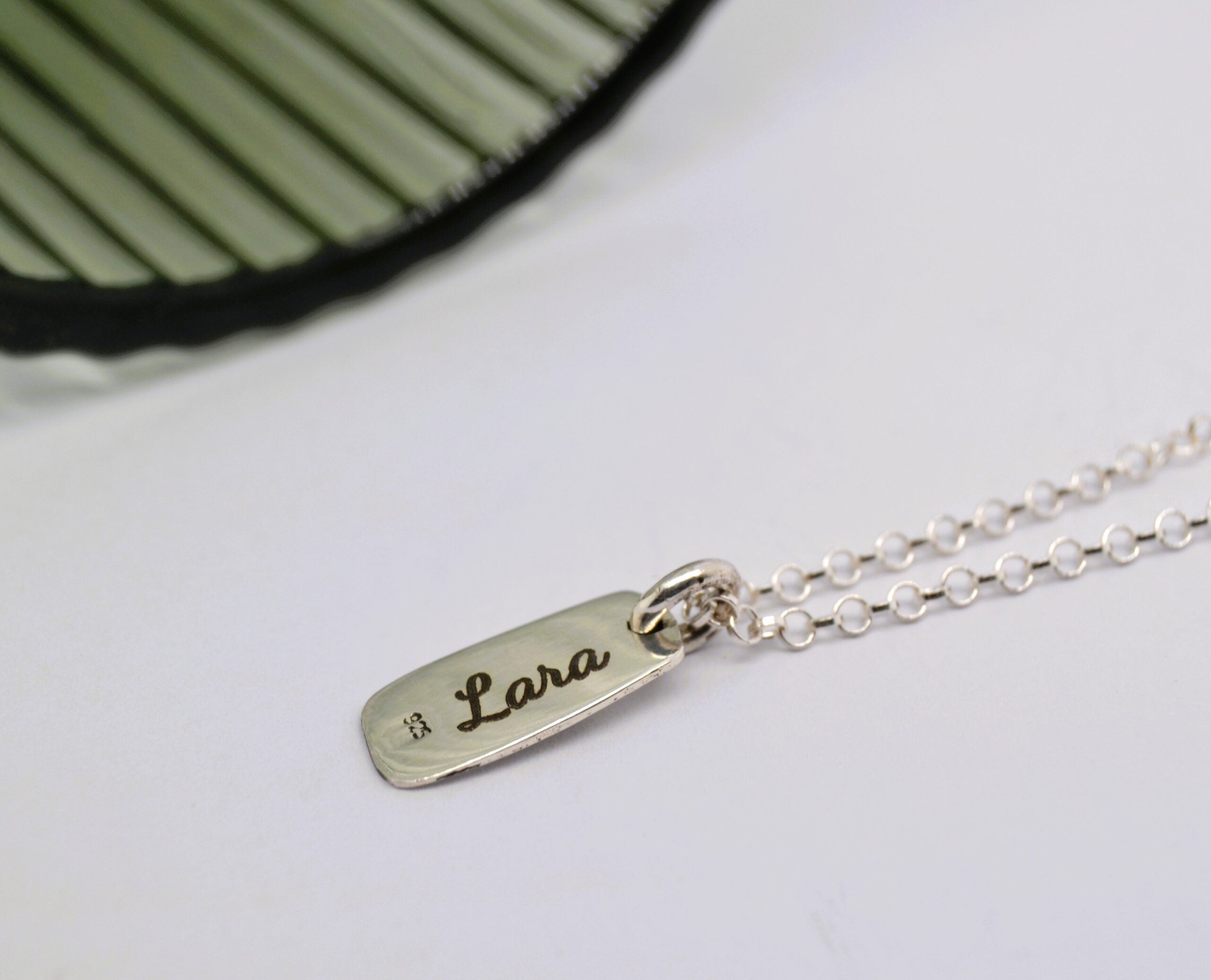 Believe and Name Necklace image 1