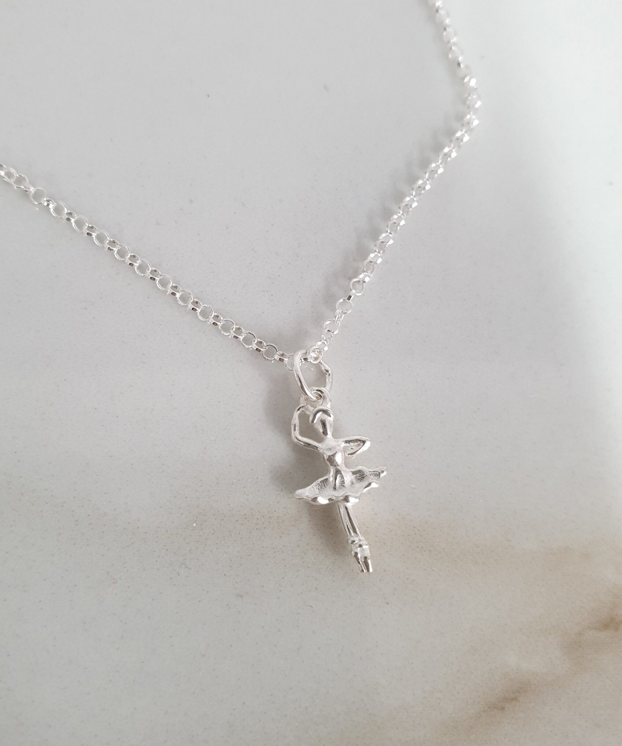 Ballerina Sterling Silver Chain image 0