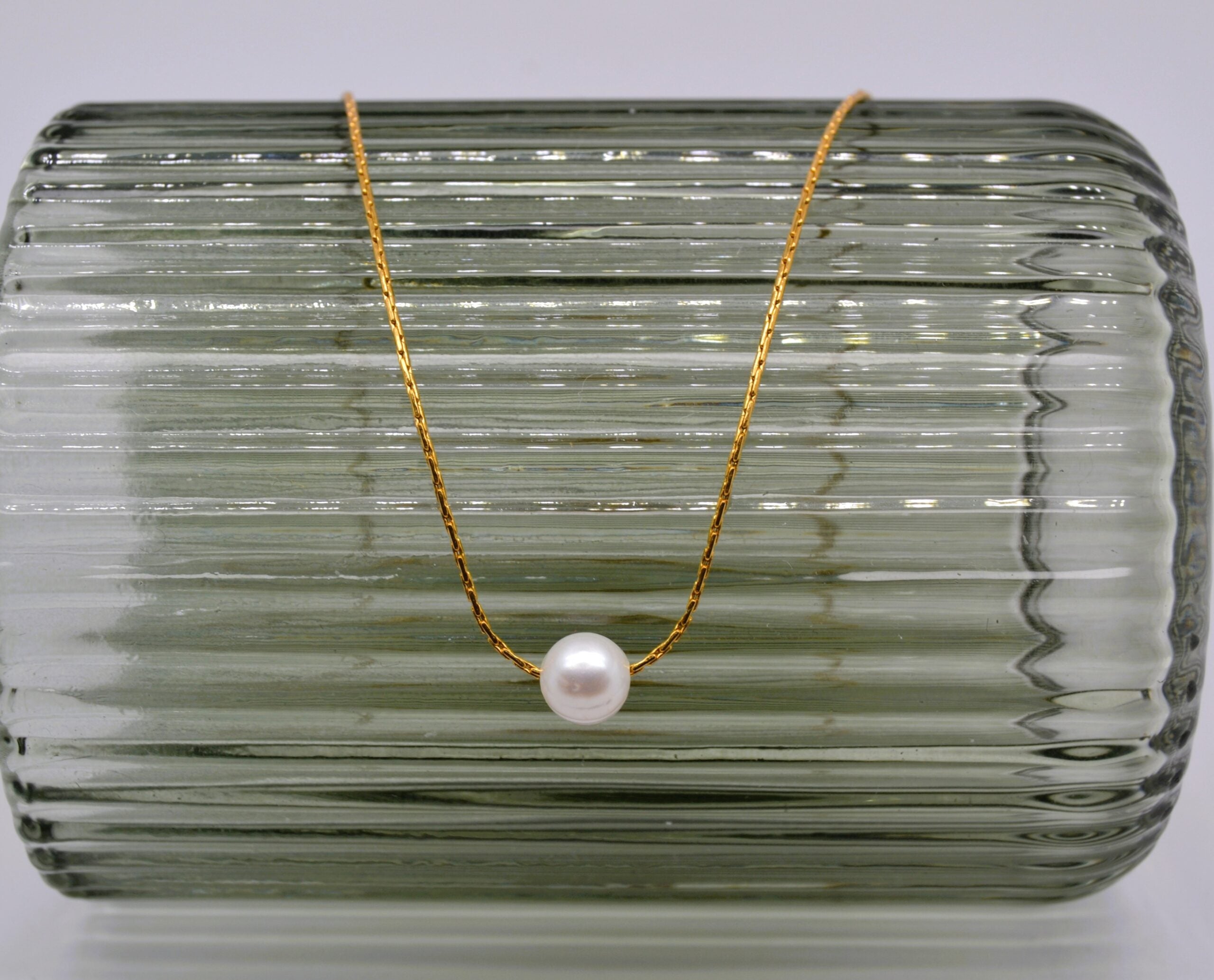Pearl Stainless Steel Necklace image 0