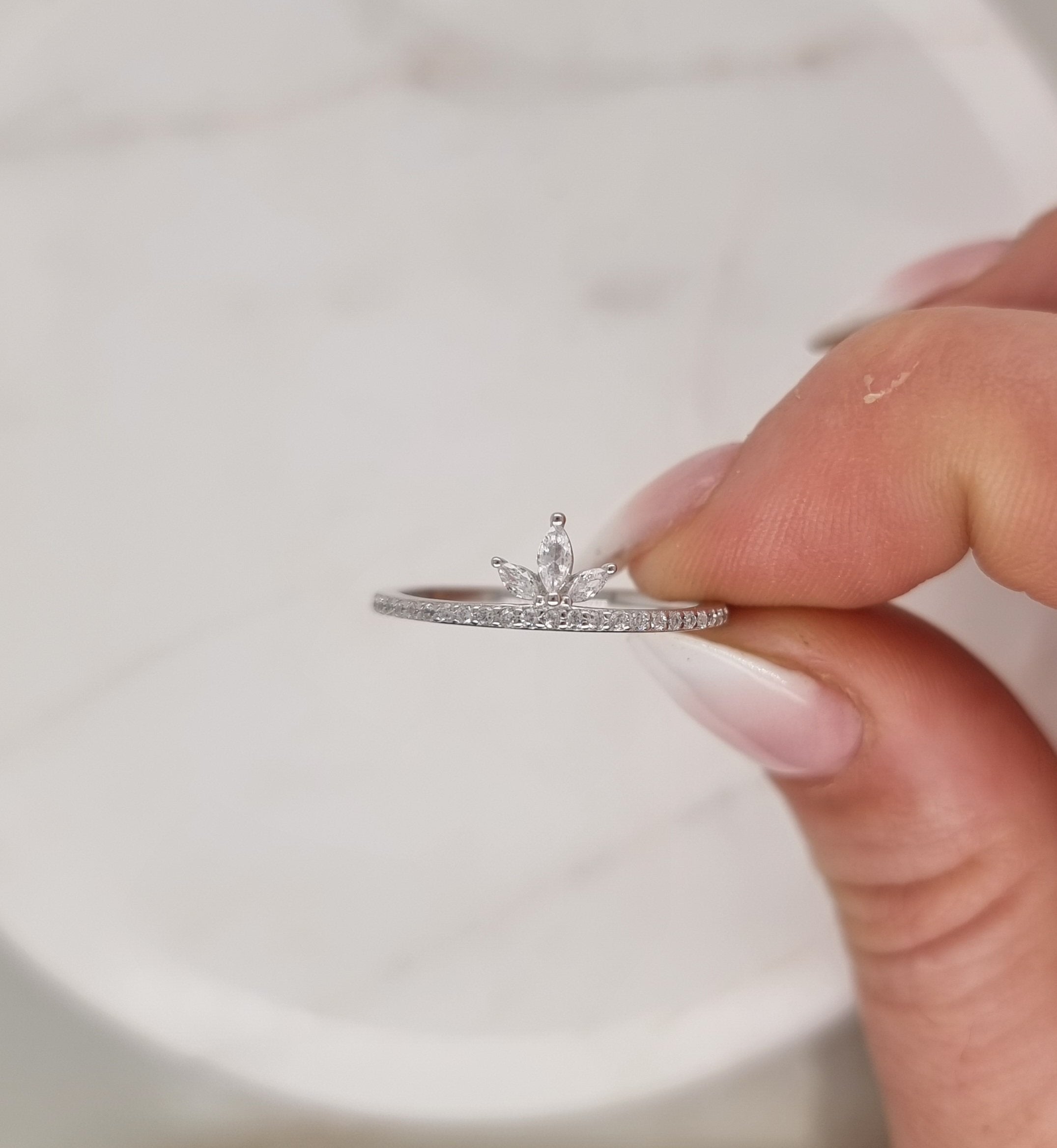 Aria Sterling Silver Ring image 0