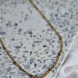 Waterproof Dot Gold Chain image 1