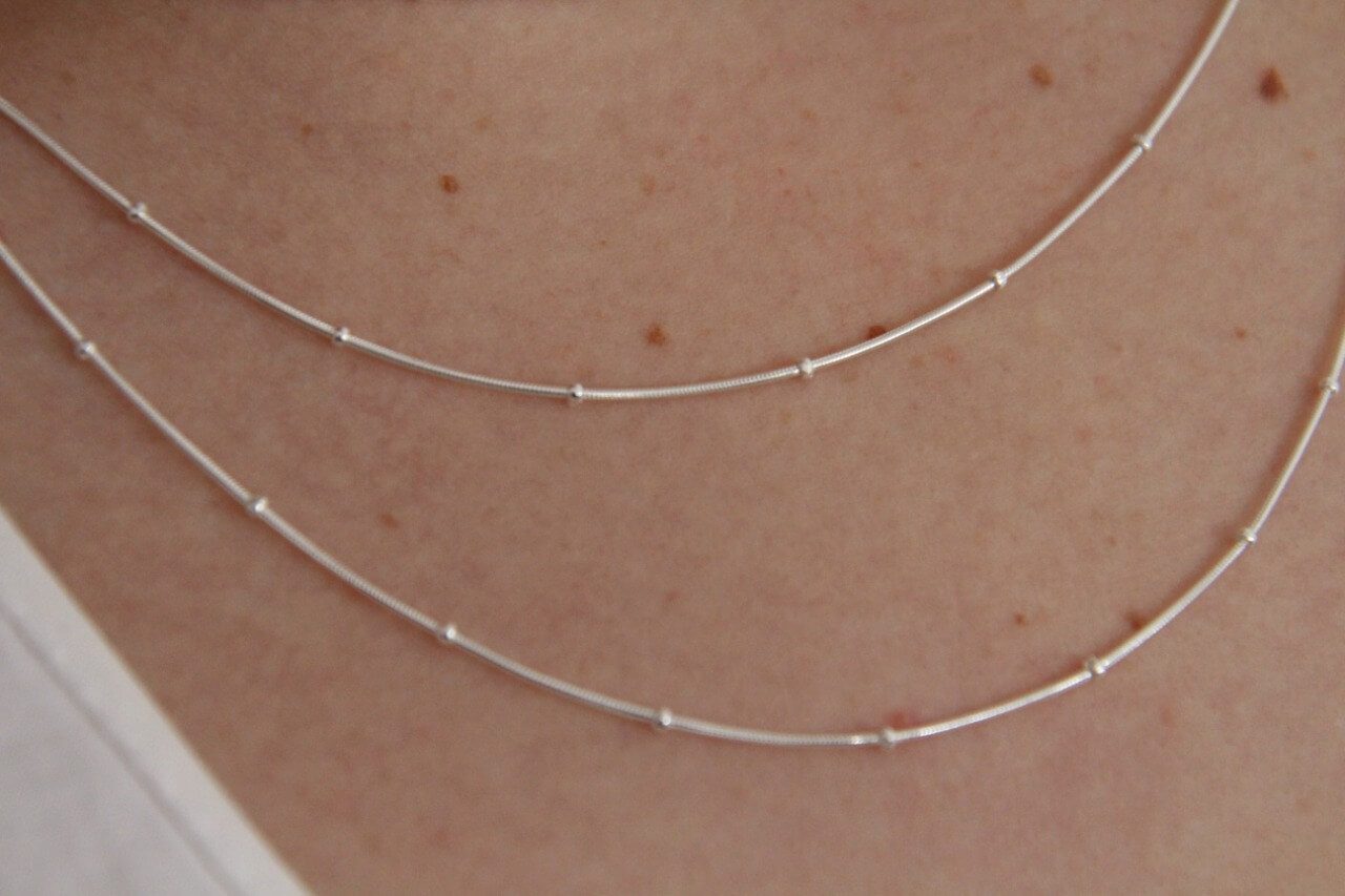 The Dot Sterling Silver Necklace image 1
