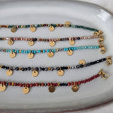 Gold Colored Beads Bracelet image 0