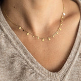 Small Teardrop Gold Necklace image 0