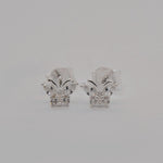 Butterfly Stud Earrings image 1