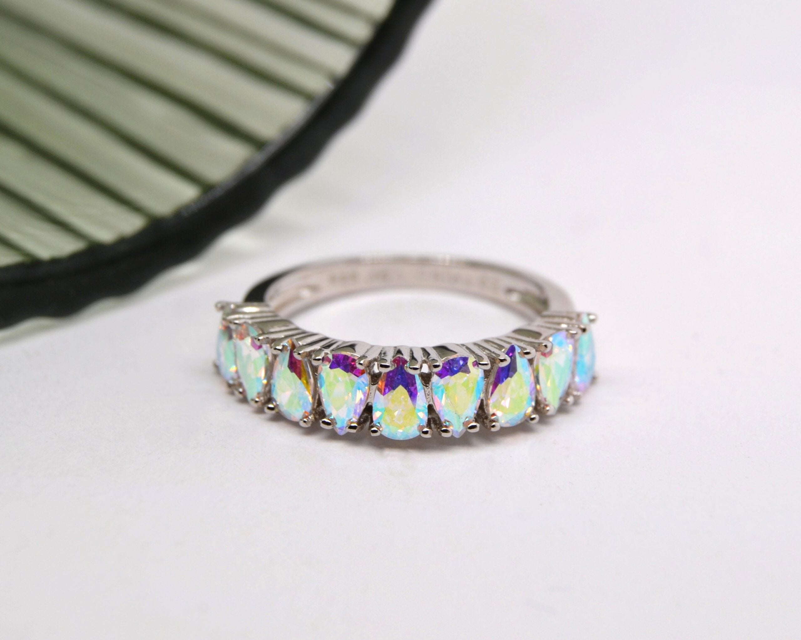 Pear Holographic Ring image 0