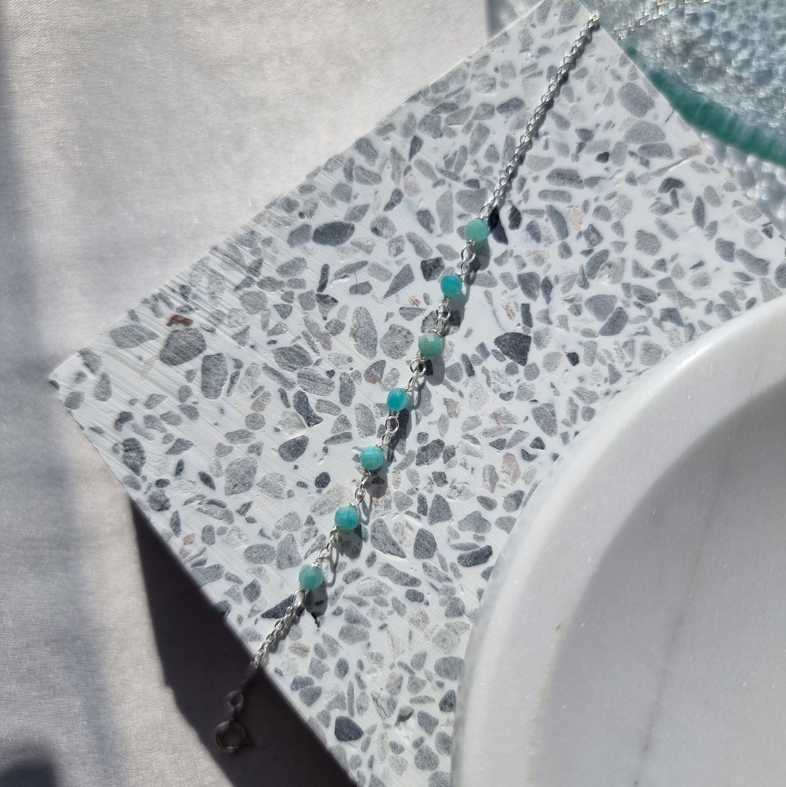 Beaded Sterling Silver Bracelet image 3