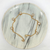 Gold Plated Crystal Bracelet image 0
