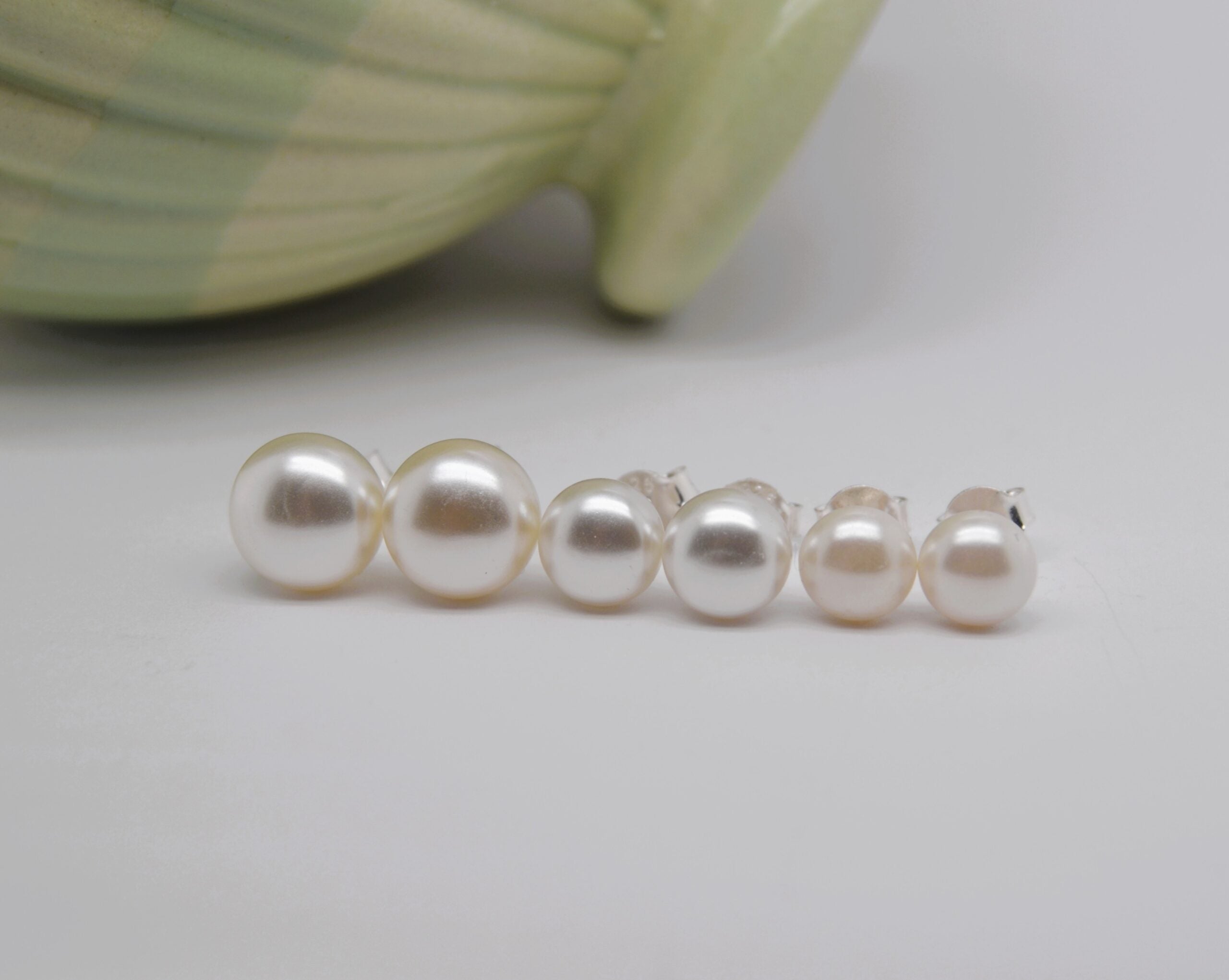 Pearl Earring Studs image 0