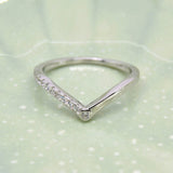 Kiara Silver Wishbone image 0