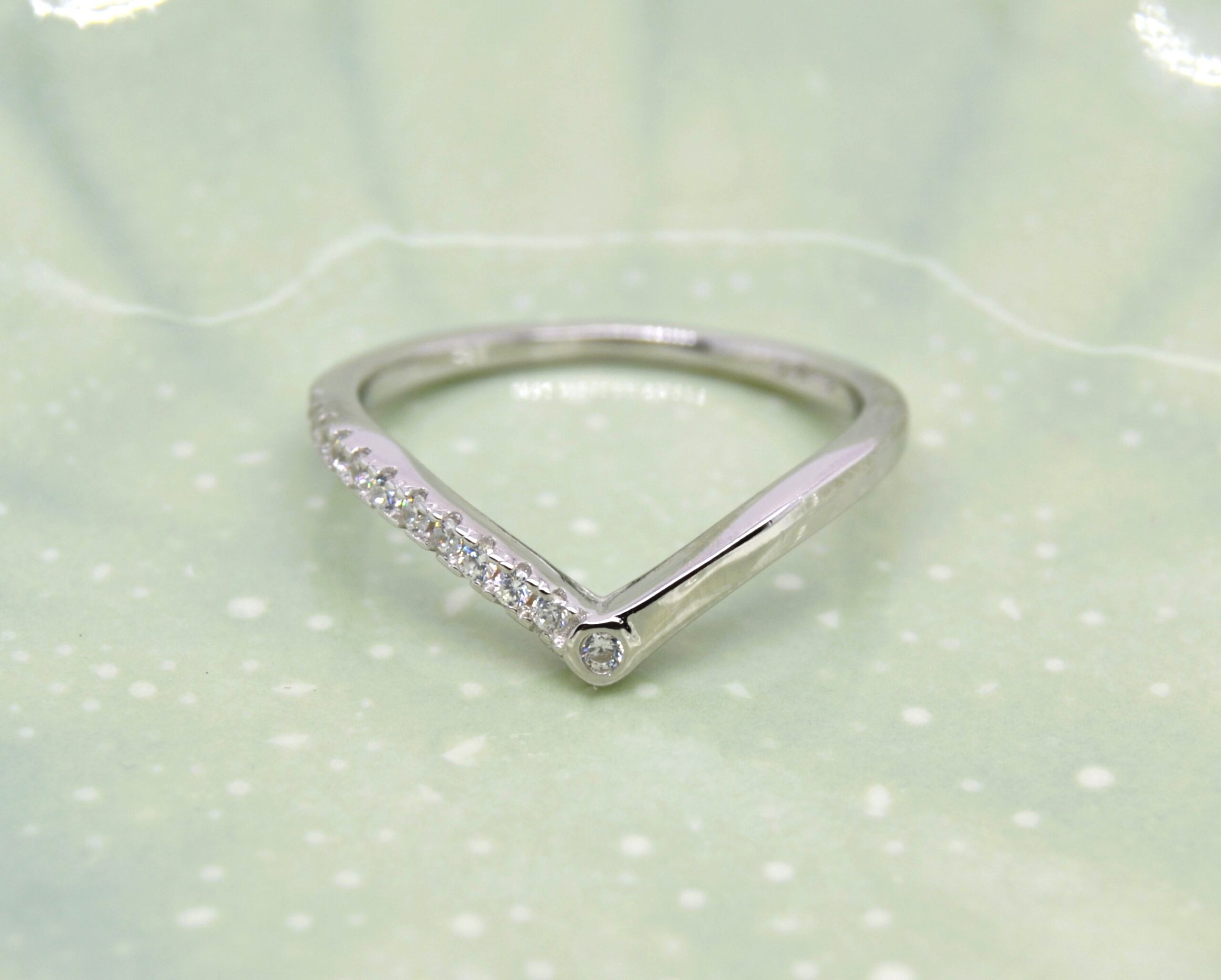 Kiara Silver Wishbone image 0