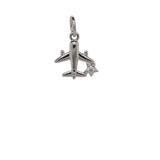 Silver Plane | Travel Charm image 0