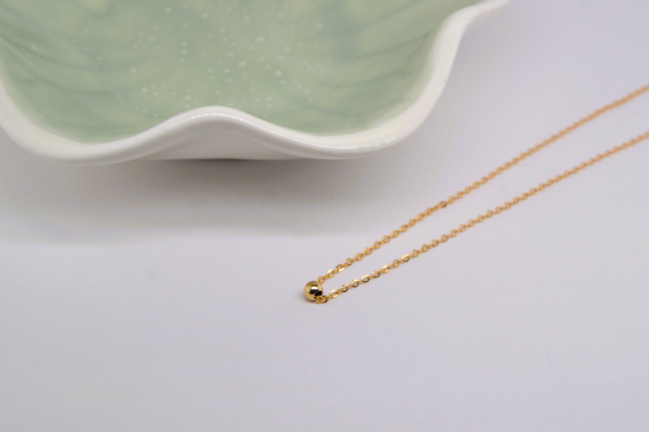 Gold Filled Faith Necklace image 1