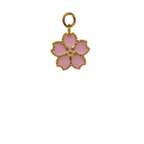 Pink Flower Charm image 0