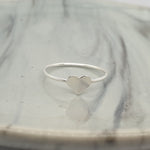 Silver Heart Ring image 1