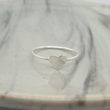 Silver Heart Ring image 1