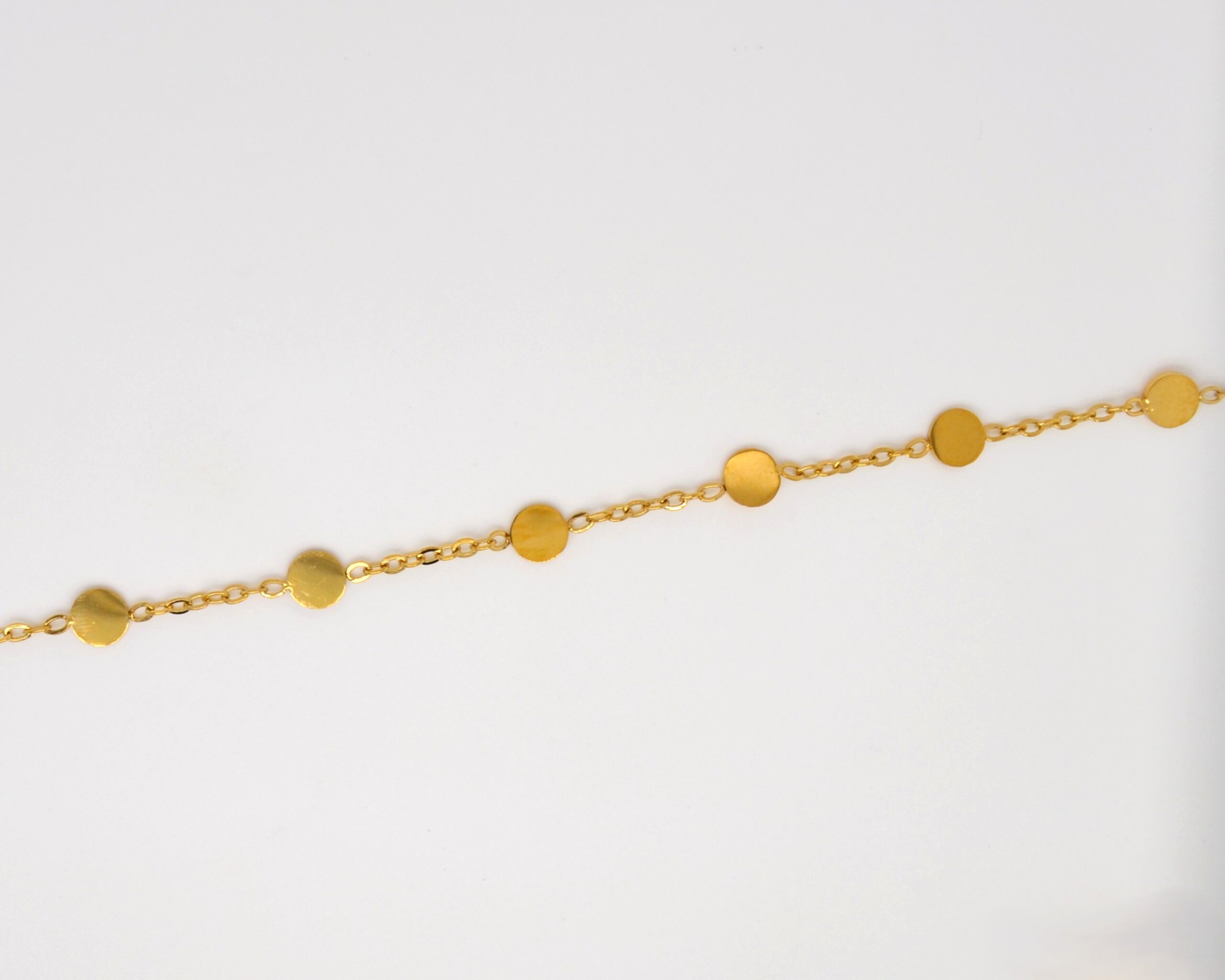 Round Disk Bracelet image 0