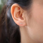 The Diamond bar Earrings image 1