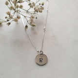 Initial Dot Necklace image 0