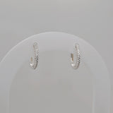Dainty Bling Hoop image 0