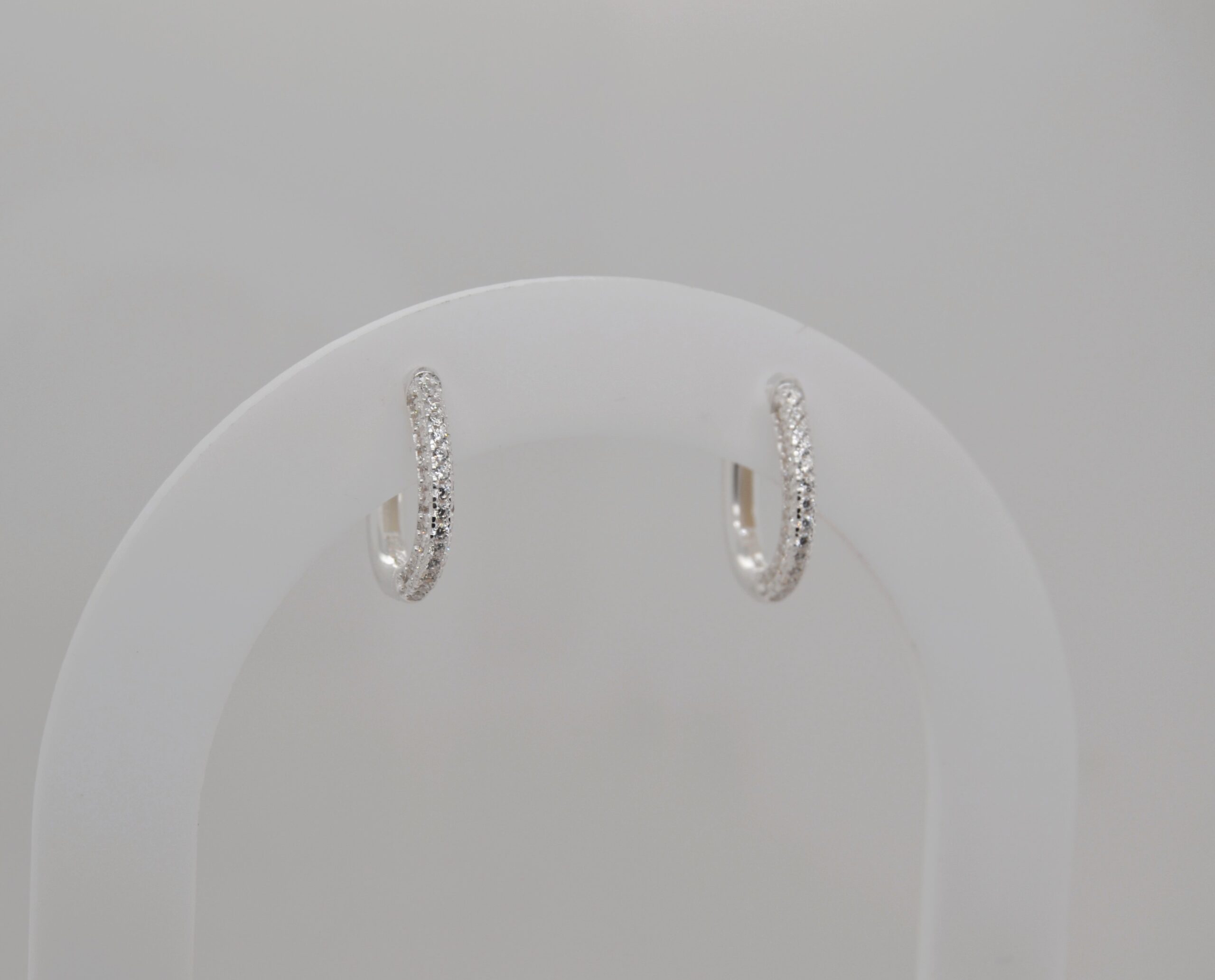 Dainty Bling Hoop image 0