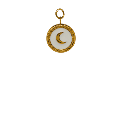 White and Gold Moon image 0