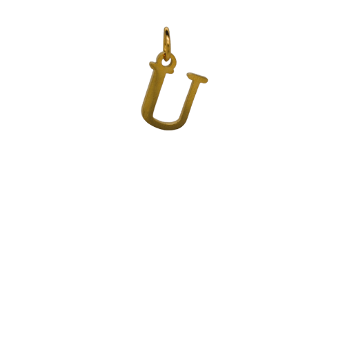 Cut-out Initial U image 0