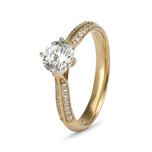 Ella Gold Engagement Ring image 0
