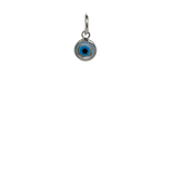 Silver Round Evil-Eye image 0