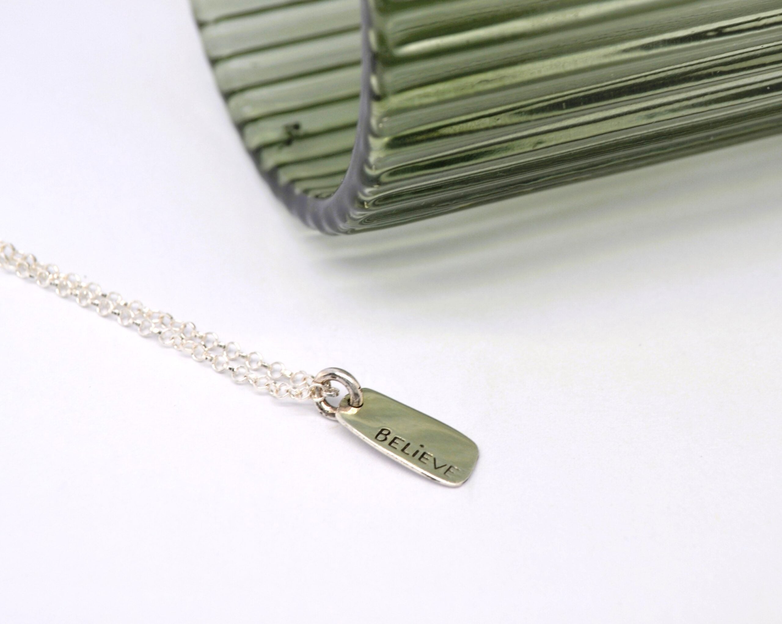 Believe and Name Necklace image 0