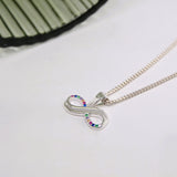 Color Infinity Necklace image 0