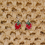 Strawberry Hanging Earrings image 0