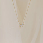 The Marquise Set Gold Necklace image 2