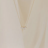 The Marquise Set Gold Necklace image 2