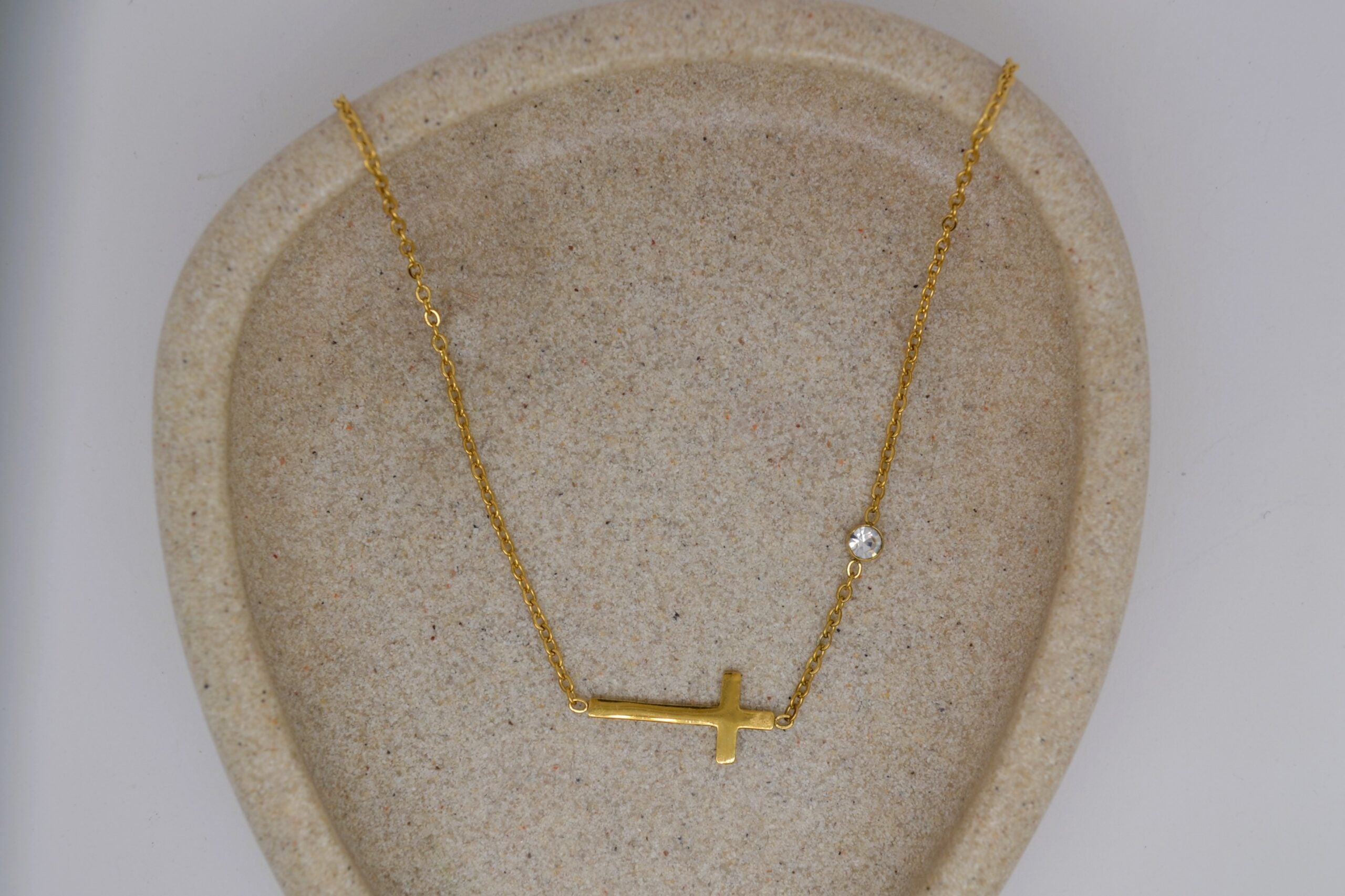 Gold Bling Holy Necklace image 0