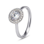 Olivia 9ct White Gold Ring - R, 9ct White Gold image