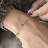 Rainbow Stainless Steel Bracelet image 0