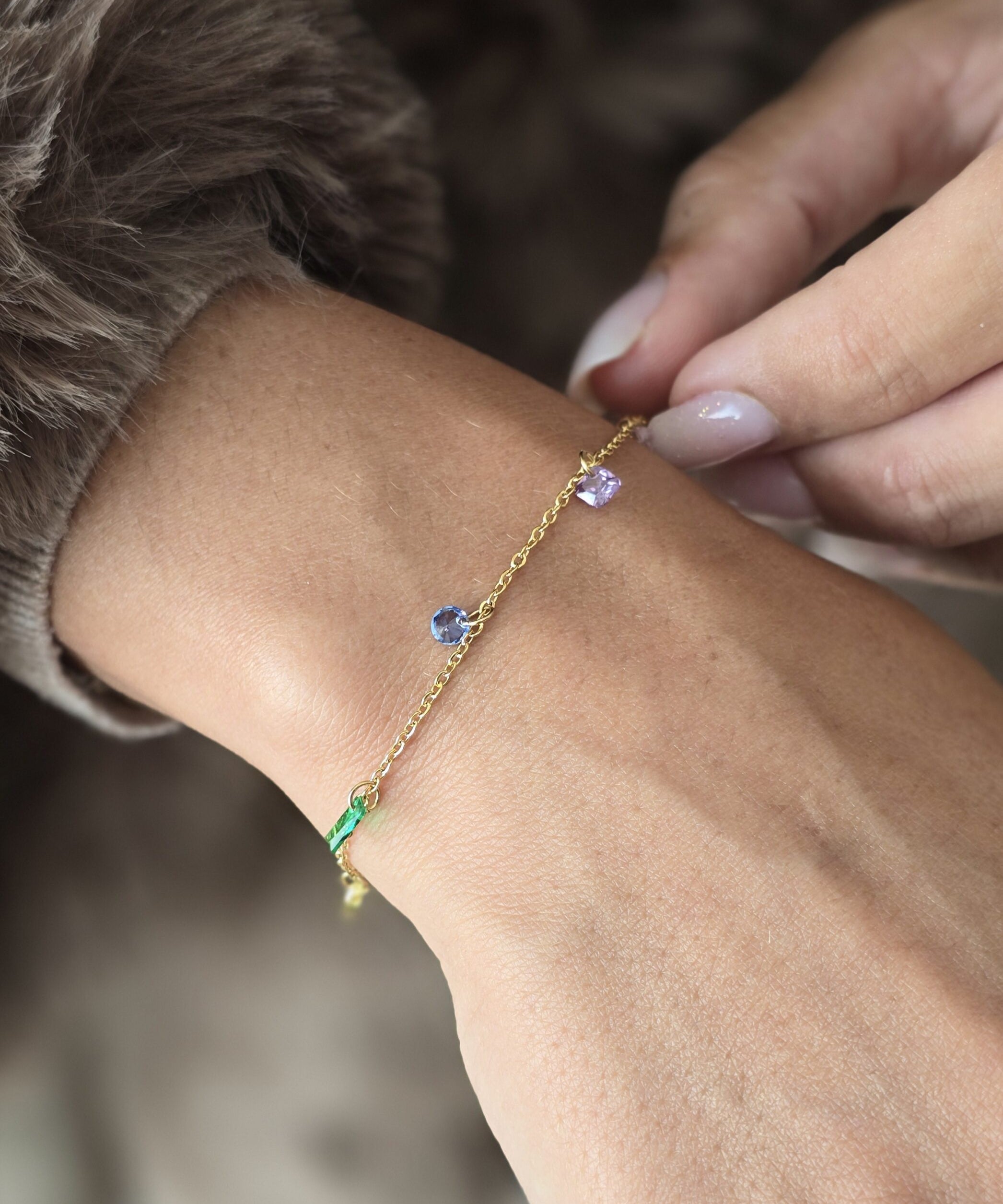 Rainbow Stainless Steel Bracelet image 0