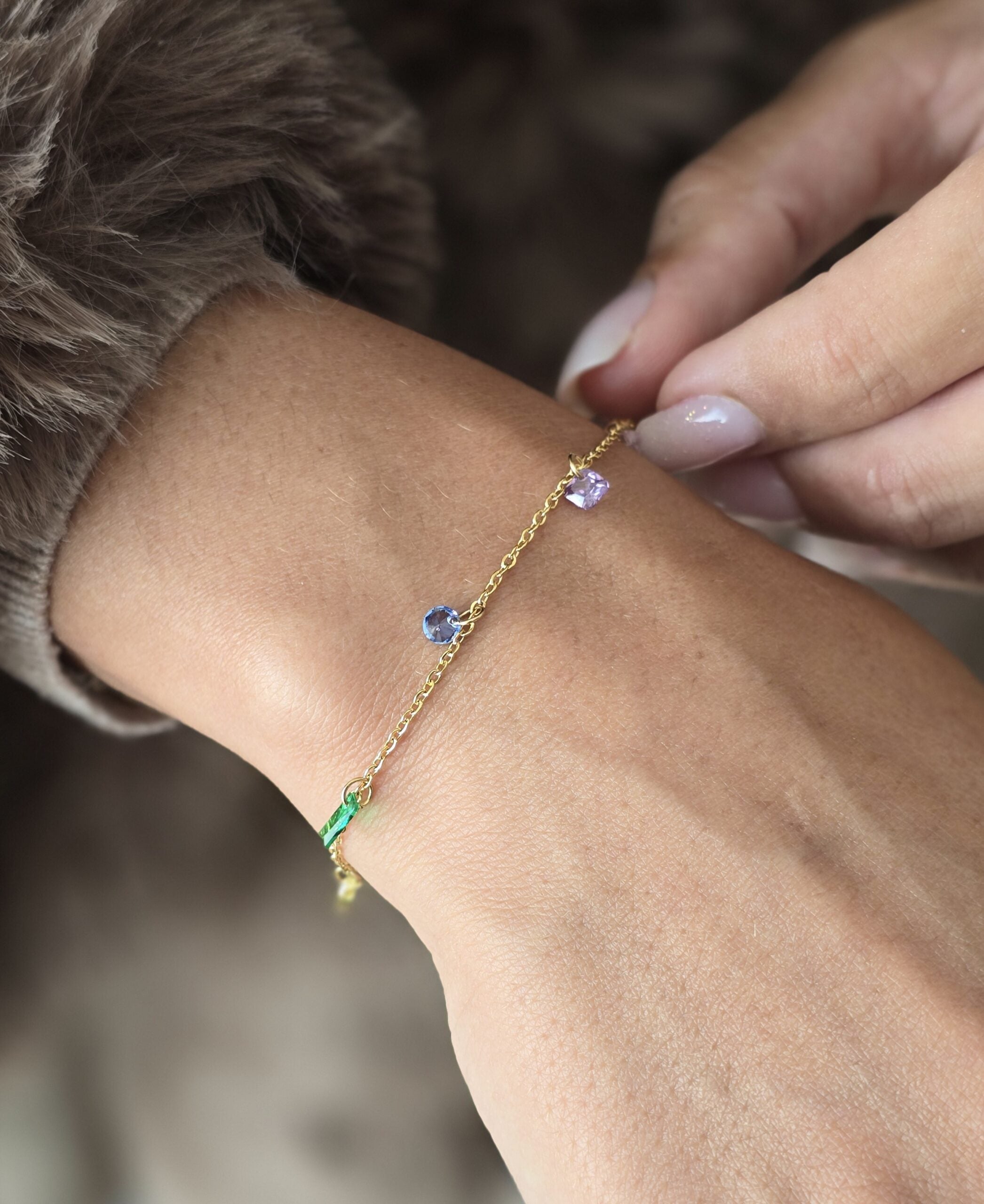 Rainbow Stainless Steel Bracelet image 0