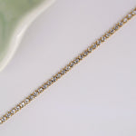 Gold Tennis Bracelet image 1