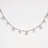 Dainty Cubic Necklace image 0