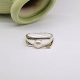 Tiny Pearl Statement Ring image 0