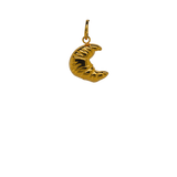 Gold Croissant Charm image 0