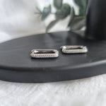 Paperclip Bling Hoop image 1