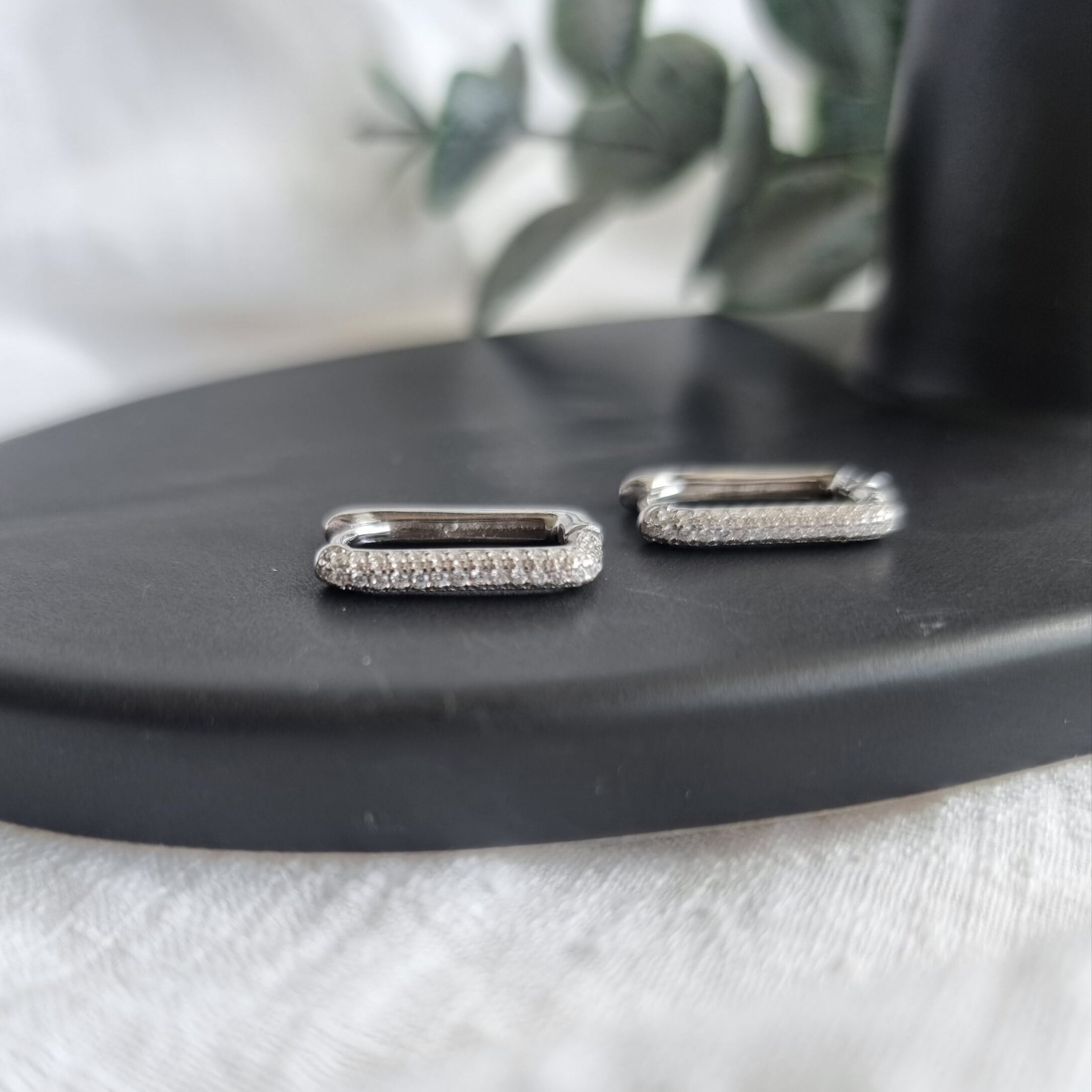 Paperclip Bling Hoop image 1