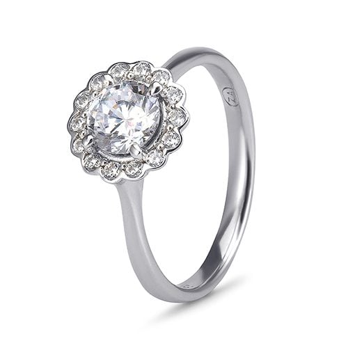 Charlotte White Gold Ring image 0