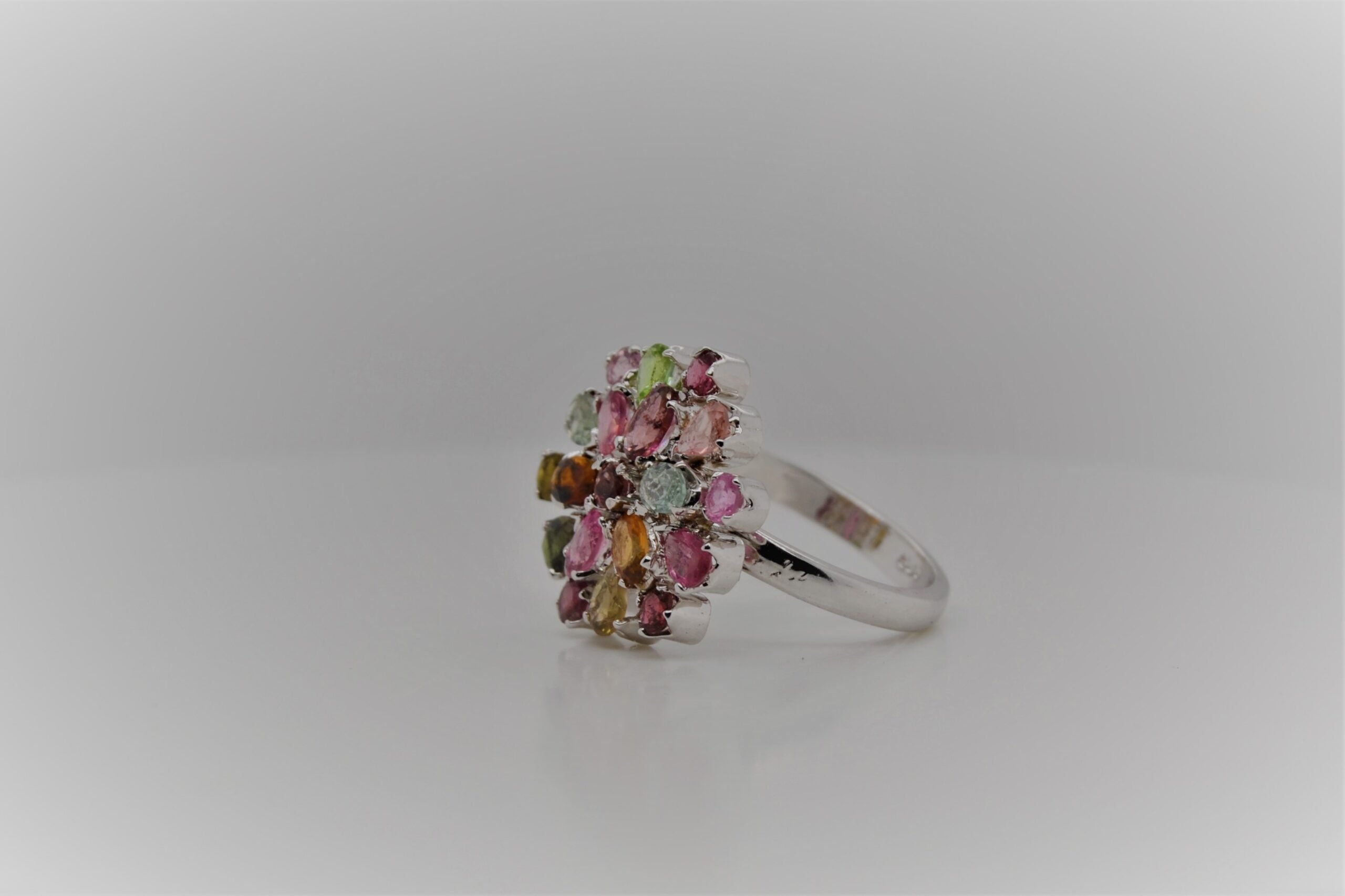 Zinnia Silver Ring image 1